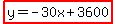 highlight%28y=-30x%2B3600%29