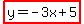 highlight%28y=-3x%2B5%29