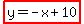 highlight%28y=-x%2B10%29