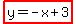 highlight%28y=-x%2B3%29