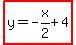 highlight%28y=-x%2F2%2B4%29