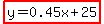 highlight%28y=0.45x%2B25%29