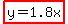 highlight%28y=1.8x%29
