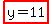 highlight%28y=11%29