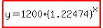 highlight%28y=1200%281.22474%29%5Ex%29