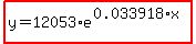 highlight%28y=12053%2Ae%5E%280.033918%2Ax%29%29