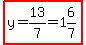 highlight%28y=13%2F7=1%266%2F7%29