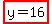 highlight%28y=16%29