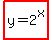 highlight%28y=2%5Ex%29