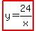 highlight%28y=24%2Fx%29