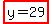 highlight%28y=29%29
