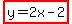 highlight%28y=2x-2%29