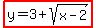 highlight%28y=3%2Bsqrt%28x-2%29%29
