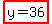 highlight%28y=36%29