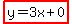 highlight%28y=3x%2B0%29