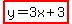 highlight%28y=3x%2B3%29