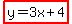 highlight%28y=3x%2B4%29