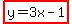 highlight%28y=3x-1%29