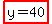 highlight%28y=40%29