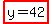highlight%28y=42%29