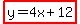 highlight%28y=4x%2B12%29