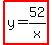 highlight%28y=52%2Fx%29