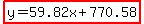 highlight%28y=59.82x%2B770.58%29