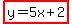 highlight%28y=5x%2B2%29