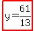 highlight%28y=61%2F13%29