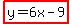 highlight%28y=6x-9%29