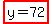 highlight%28y=72%29
