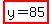 highlight%28y=85%29