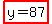 highlight%28y=87%29