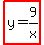 highlight%28y=9%2Fx%29