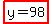 highlight%28y=98%29