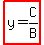 highlight%28y=C%2FB%29
