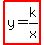 highlight%28y=k%2Fx%29