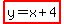 highlight%28y=x%2B4%29