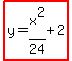 highlight%28y=x%5E2%2F24%2B2%29