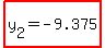 highlight%28y%5B2%5D+=-9.375%29+
