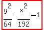 highlight%28y%5E2%2F64-x%5E2%2F192=1%29