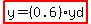 highlight%28y+=+%280.6%29+yd%29
