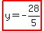 highlight%28y+=+-28%2F5%29