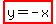 highlight%28y+=+-x%29