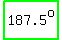 highlight_green%28%0D%0A187.5%5Eo%29