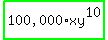 highlight_green%28%22100%2C000%22xy%5E10%29