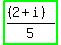 highlight_green%28%28%282%2Bi%29%29%2F5%29