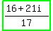 highlight_green%28%2816%2B21i%29%2F17%29