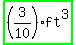 highlight_green%28%283%2F10%29ft%5E3%29