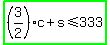highlight_green%28%283%2F2%29c%2Bs%3C=333%29